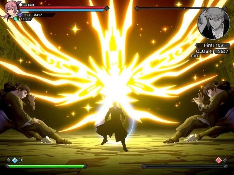 Bleach Rebirth of Souls gameplay screenshot showing combat mechanics