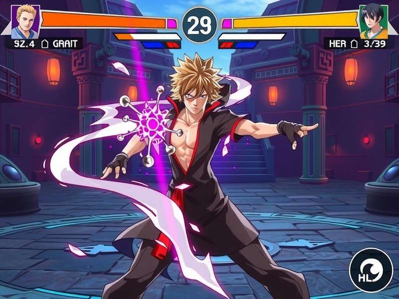 Bleach game Android screenshot showing combat