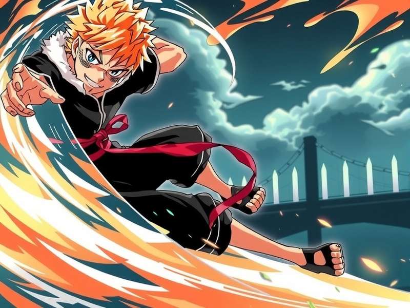Bleach video game characters battling on Xbox One screen