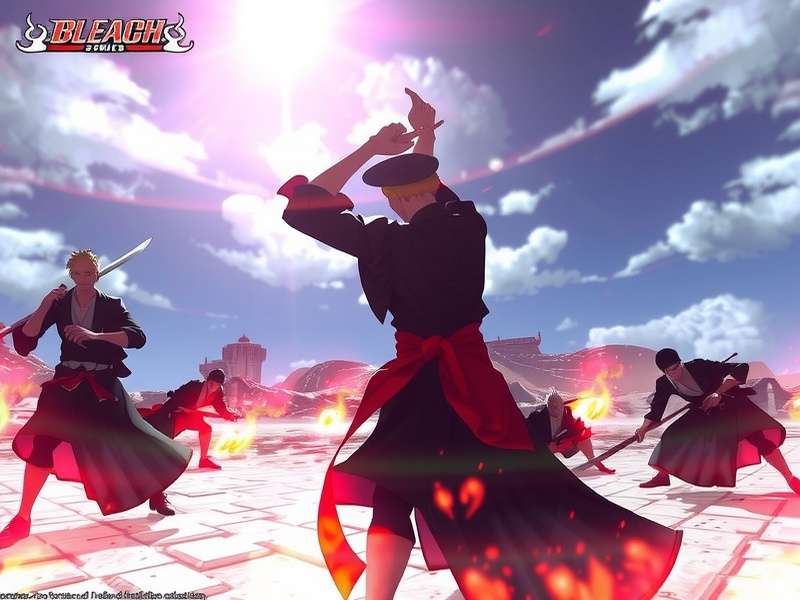 Bleach Rebirth of Souls PS4 gameplay screenshot showing Ichigo Kurosaki battling Sosuke Aizen