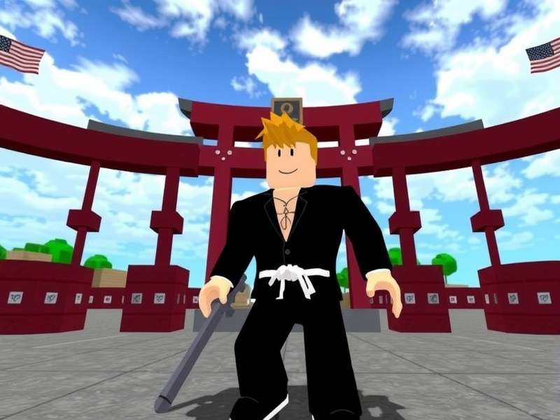 Roblox Studio and Bleach Game Interface Collage