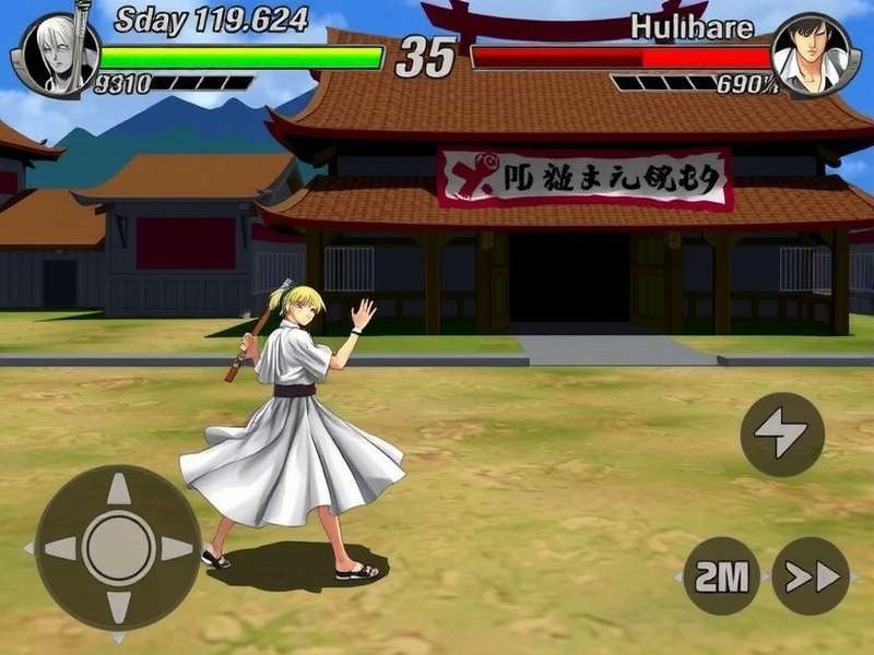 Bleach-inspired gaming setup with PC and spiritual pressure visualization