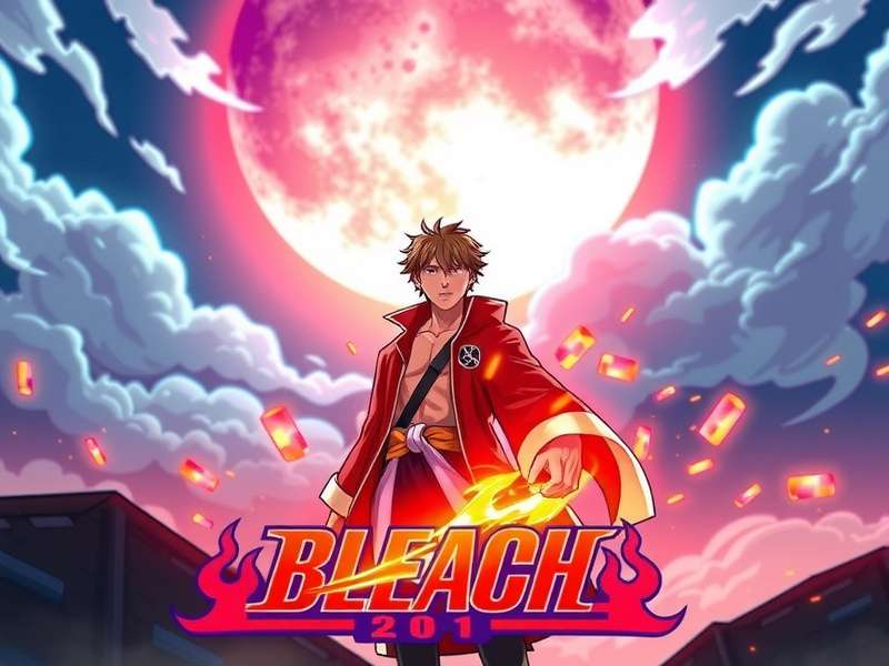 Gameplay screenshot of top Bleach games on Roblox showing character customization and combat