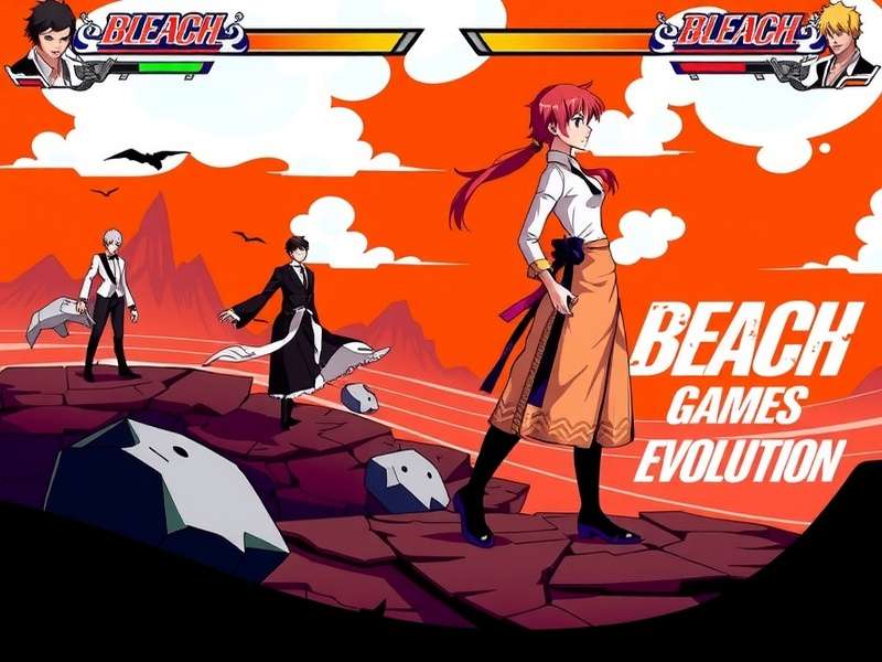 Timeline of Bleach Video Game Evolution from 2005 to 2025