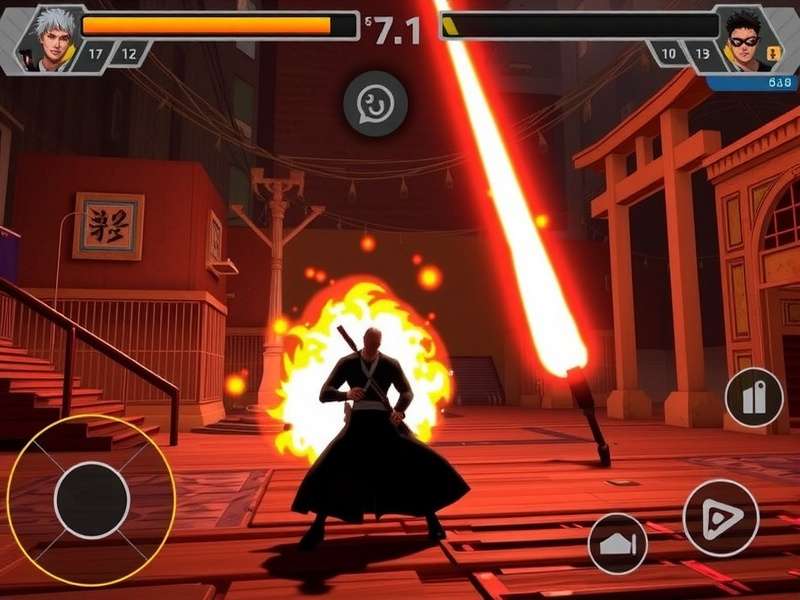Screenshot of Bleach game on PC