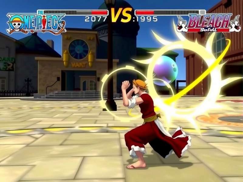 Flowchart showing advanced combo from Luffy to Ichigo