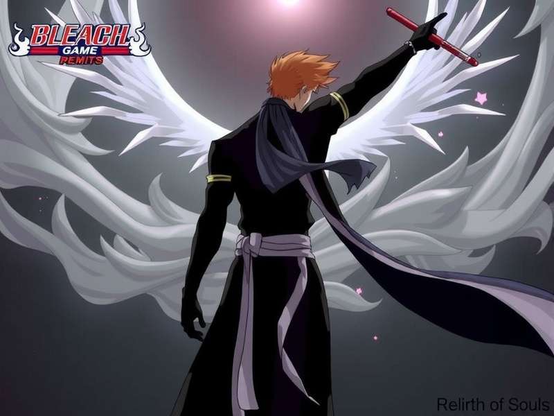 Concept art of Bleach Rebirth of Souls showcasing Ichigo Kurosaki in Bankai state