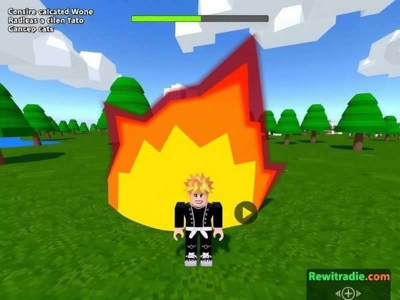 Gameplay screenshot of a Bleach Roblox game on Xbox showing a Shinigami battling a Hollow