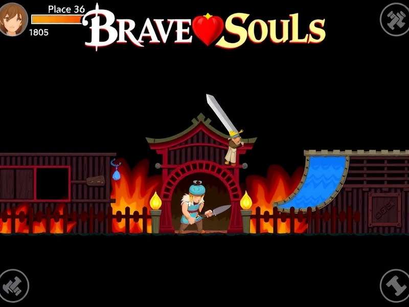 Bleach Brave Souls gameplay screenshot showing intense combat