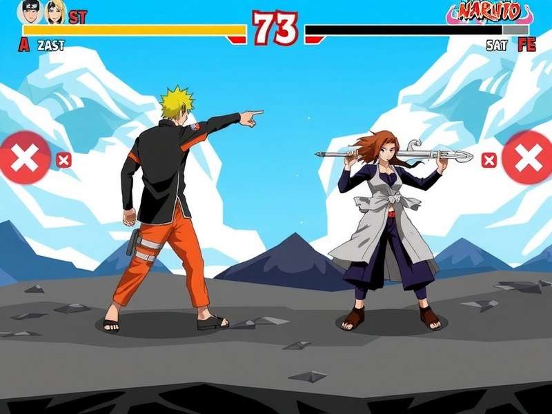 Naruto Vs Bleach Game Unblocked — crossover fighting arena with Naruto and Ichigo
