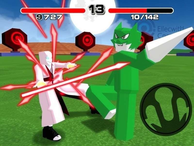 Bleach Roblox console gameplay screenshot showing Bankai battle against Hollows