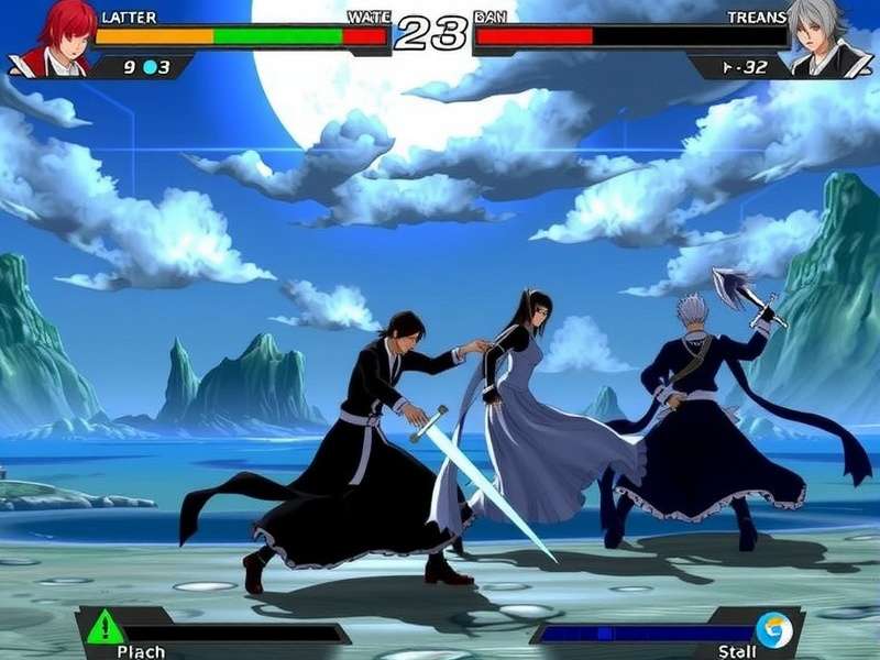 Bleach game evolution timeline showing key titles from PSP to Roblox